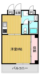 カルフ-ル東洋【4階】の間取り