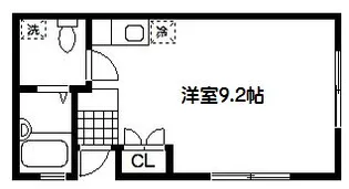 ファーストラウンド中野【1階】の間取り