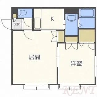 ルミエール24【2階】の間取り
