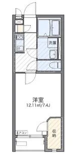 レオネクストアダチ【2階】の間取り