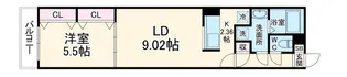 アヴェニール与野本町【2階】の間取り