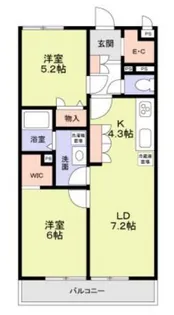 フォレストメゾン浦和【2階】の間取り