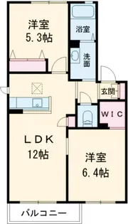 ディアス小野原 E棟【1階】の間取り