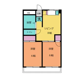 アドバンス132【4階】の間取り