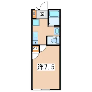 COLORS D【2階】の間取り