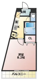 さくら【4階】の間取り