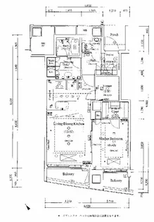品川Vタワー【15階】の間取り