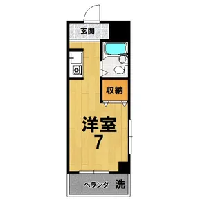 ブランシェ木下【4階】の間取り