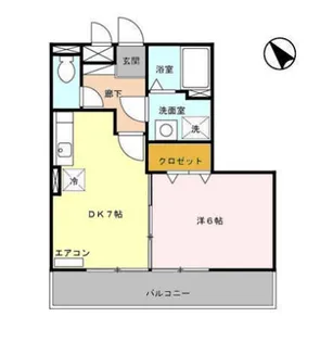 グランドゥール 杉【3階】の間取り