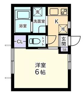 ミーツハオス【1階】の間取り