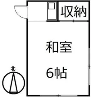 コーポ斉藤【2階】の間取り