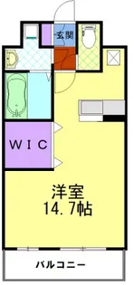 壱番館元今泉【8階】の間取り