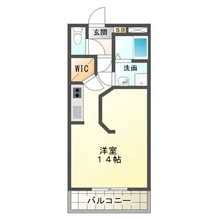 グランシャリオ【1階】の間取り