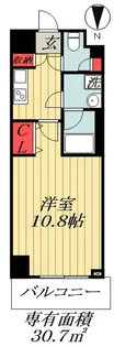 千葉県浦安市富士見3【マンション】の間取り