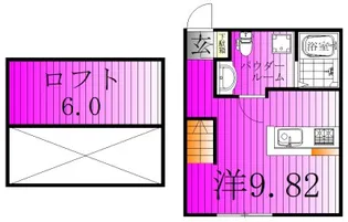 プリマ稔台【2階】の間取り