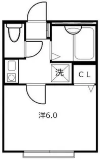 1Kの間取り画像