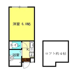 ヒルズ中央林間【1階】の間取り