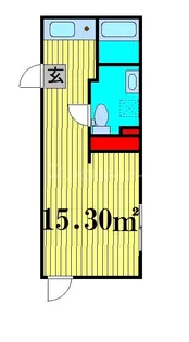 クレサージュ西新井【3階】の間取り