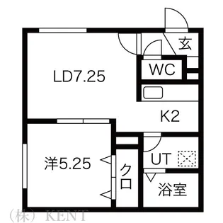 ハピネス宮の沢【3階】の間取り