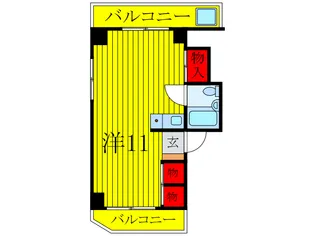東京都豊島区雑司が谷1【マンション】の間取り