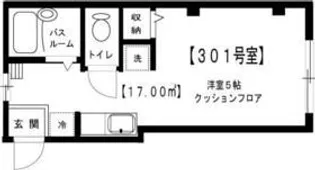 プレジール【3階】の間取り