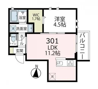 Sante Branche川崎【3階】の間取り