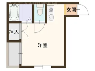 メゾンフルール【2階】の間取り
