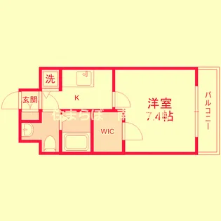 大阪府大阪市城東区野江2【マンション】の間取り