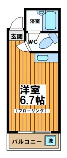 参宮橋五番館【2階】の間取り