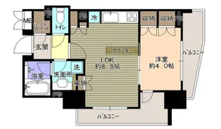 ロジュマンジャンティ椎名町【3階】の間取り