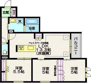 (仮称)西蒲田4丁目メゾン【2階】の間取り