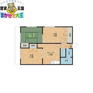 エクセルハイツ【2階】の間取り