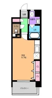1Rの間取り画像