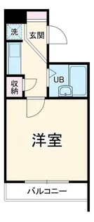 エリート領家【2階】の間取り