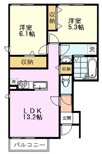 Bloom One【1階】の間取り