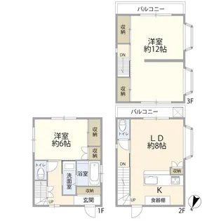埼玉県さいたま市桜区西堀4【一戸建】の間取り