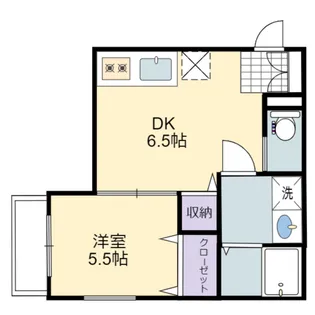 グランクリュ隈庄【2階】の間取り