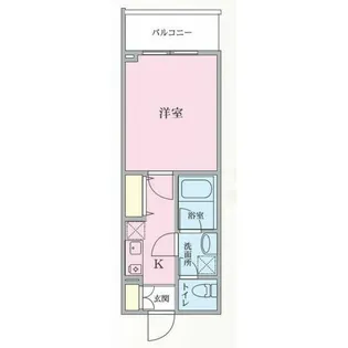 プライマル西大井グリーン【3階】の間取り