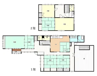 新潟県新発田市中央町3【一戸建】の間取り