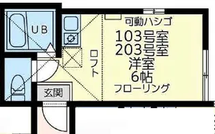 神奈川県横浜市旭区南希望が丘【アパート】の間取り