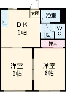 ジュネス壽C棟【1階】の間取り