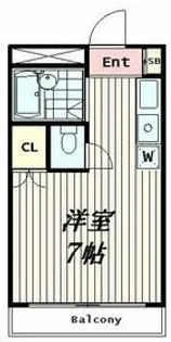 第7三井ビル【1階】の間取り