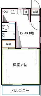 東京都杉並区堀ノ内1【アパート】の間取り