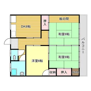 サニーコート【2階】の間取り