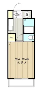 五番館井之花【3階】の間取り