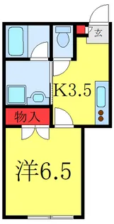東京都板橋区志村2【アパート】の間取り