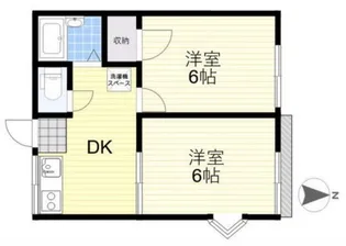 アヅマセントラルスクエア【2階】の間取り