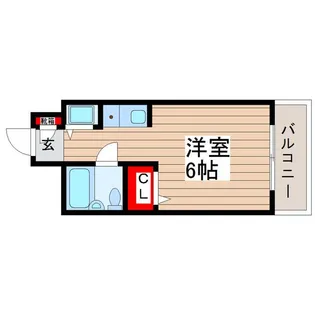 モンシェール新小岩【3階】の間取り