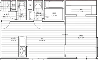 新潟県新潟市秋葉区新町2【アパート】の間取り