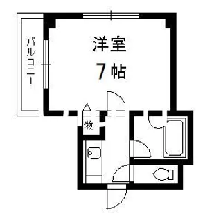 ACメゾン藤ノ森【2階】の間取り